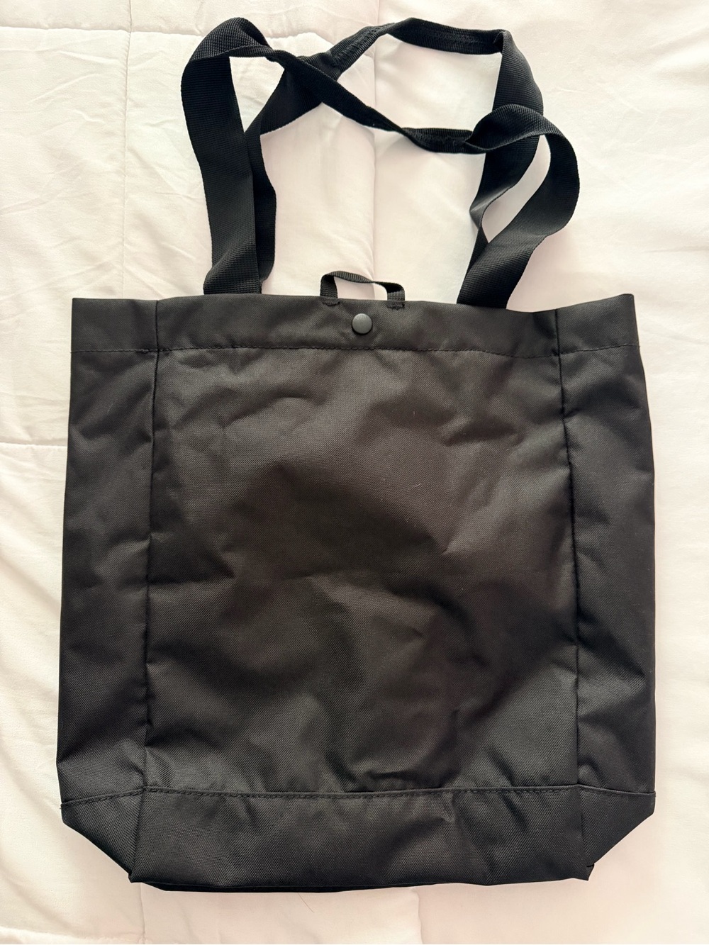 adidas Black Everyday Tote with Front Pocket - Picture 2 of 4